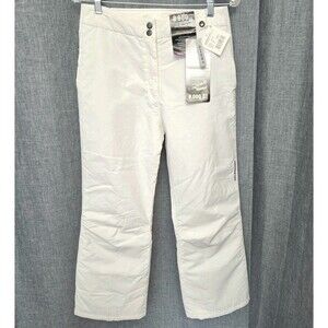 OBERMEYER Sugarbush Snow Pants Women’s 6-Short (USE MEAS!) Waterproof Off-White